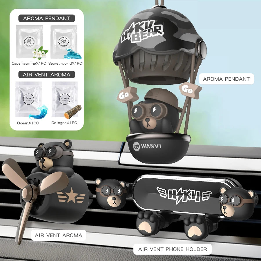 Pilot Bear Air Freshener™